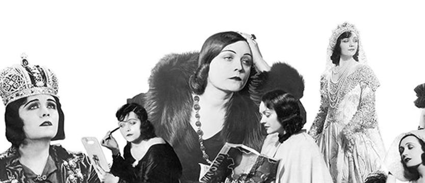 Fotografie i grafiki o Poli Negri na wystawie w Teatrze Polskim
