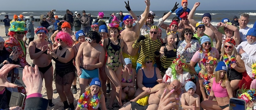 Morsy powitały wiosnę nad Bałtykiem