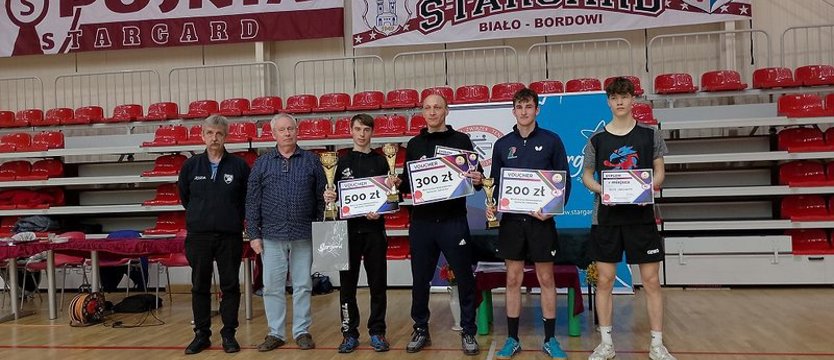 Tenis stołowy. Wojewódzkie Mistrzostwa Seniorów w Stargardzie