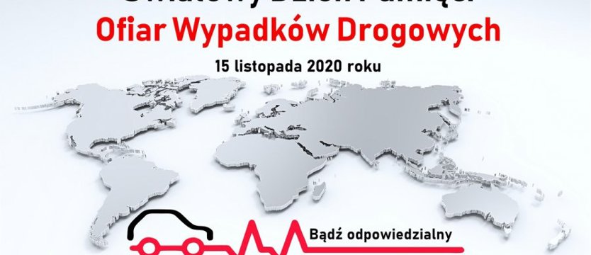W niedzielę przypada Światowy Dzień Pamięci Ofiar Wypadków Drogowych