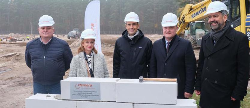 Nemera buduje zakład w Szczecinie. Wmurowali kamień węgielny