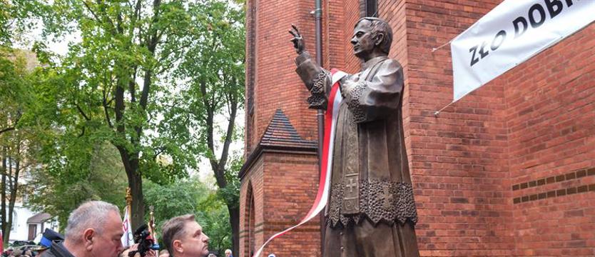 Pomnik Jerzego Popiełuszki stanął w Szczecinie