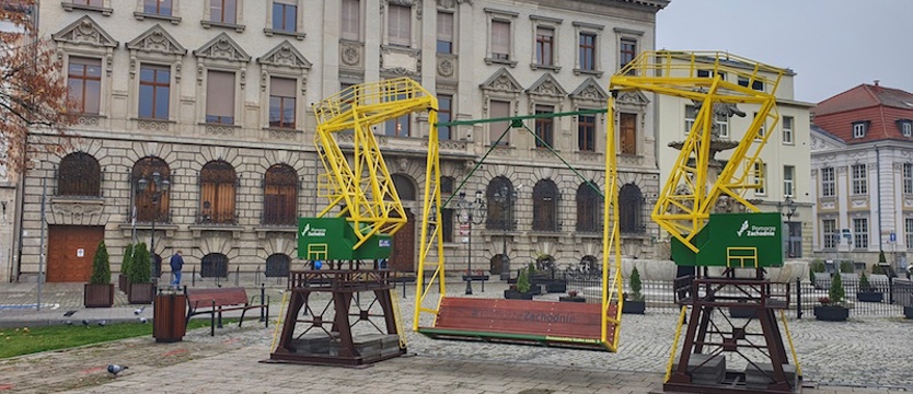 Powrót „dźwigozaurów" bujanych do Szczecina