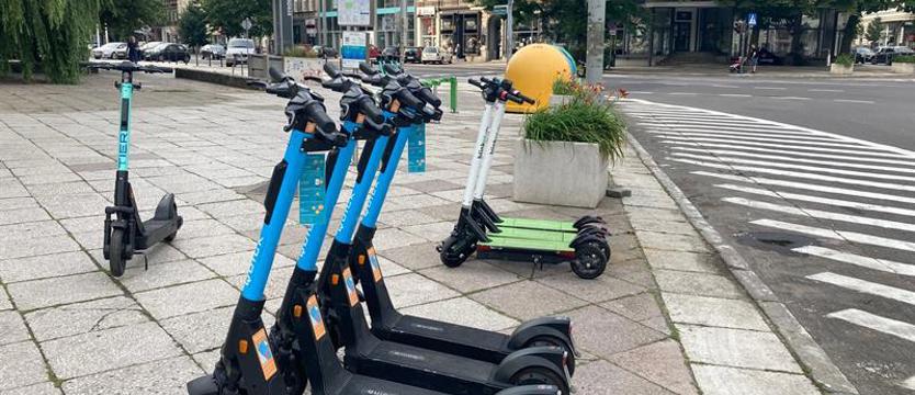 Hulajnogą po Szczecinie. Szybcy i elektryczni