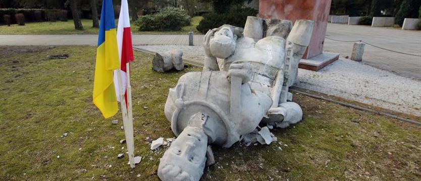Wiadomo kto zniszczył pomnik w Koszalinie. Protestował przeciw wojnie, bo pracuje z Ukraińcami