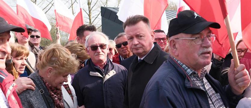Protest na przejściu granicznym w Rosówku. Dość podrzucania migrantów