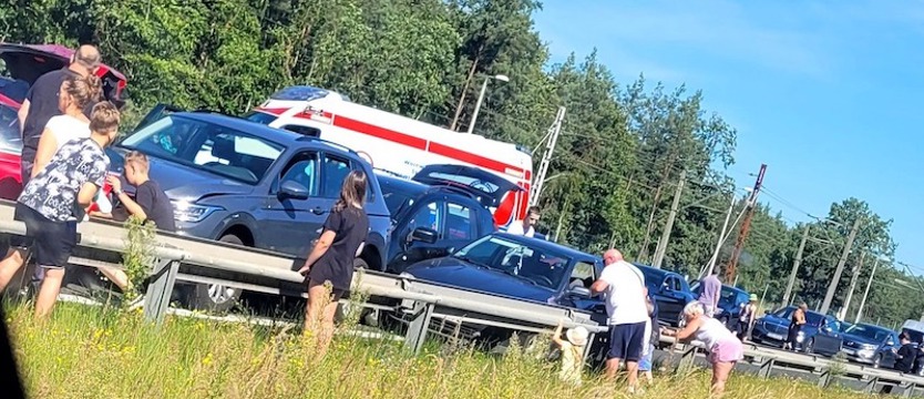 Karambol 8 aut na S3. Droga odblokowana