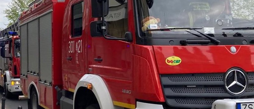 Wypadek na rondzie Portowców w Szczecinie