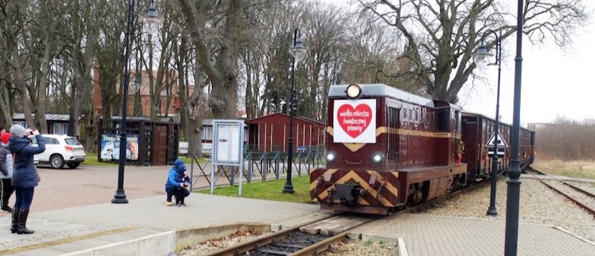 Nadmorska Kolej Wąskotorowa pojedzie z WOŚP
