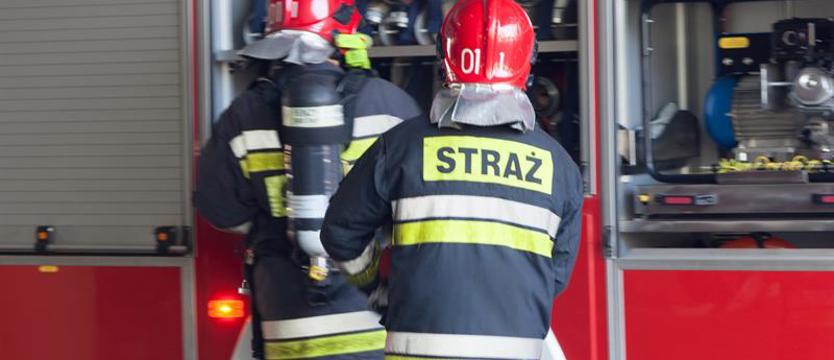 Pożar w hali produkcyjnej pod Kołobrzegiem