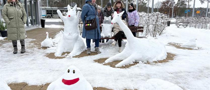 Na pętli Głębokie znowu bajkowo