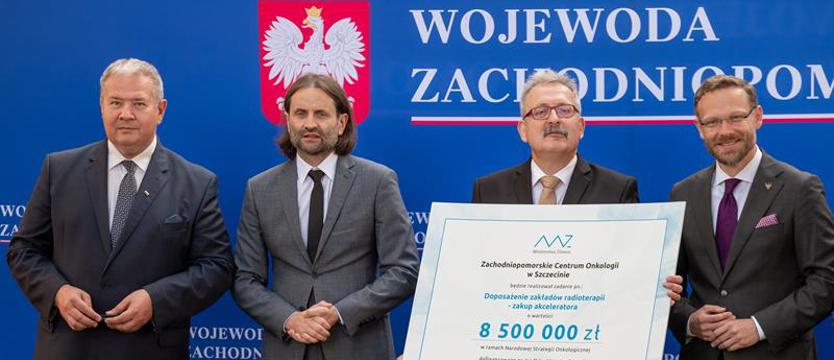 Zachodniopomorskie Centrum Onkologii zainwestuje w sprzęt do walki z rakiem. 8,5 mln zł z Ministerstwa Zdrowia
