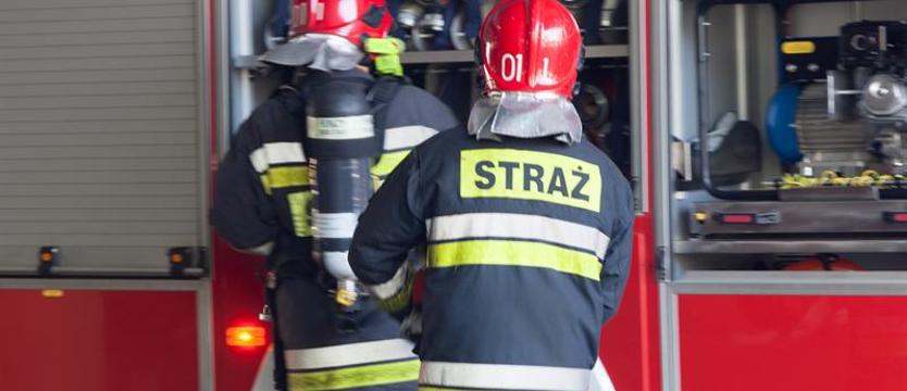 Płonął sklep. Ewakuowano żłobek