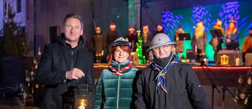 Betlejemskie światło w urzędzie