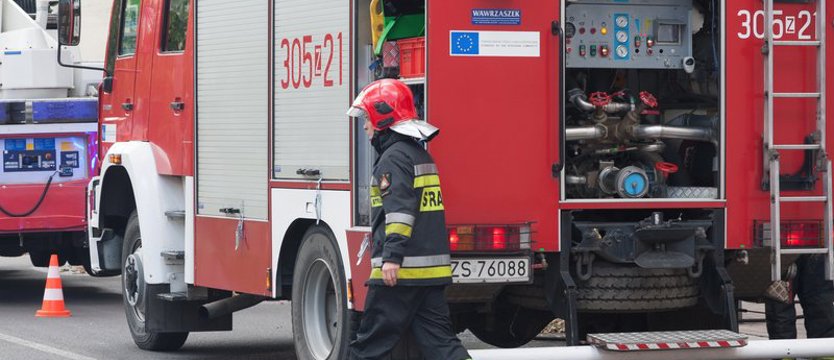 Pożar w szpitalu na Pomorzanach. Dwie osoby nie żyją