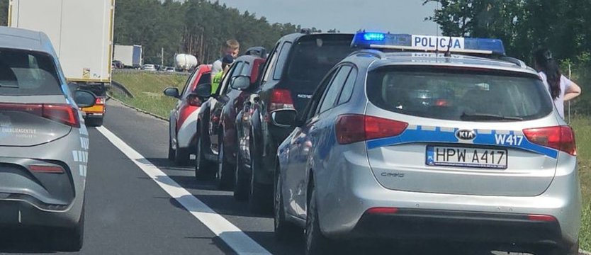 Korki na S3 w kierunku Świnoujścia z powodu drogowych kolizji