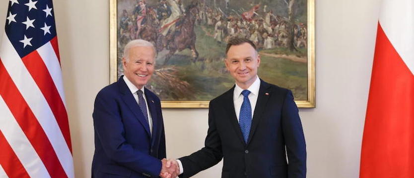 Prezydent Duda podziękował prezydentowi USA za wizytę w Kijowie
