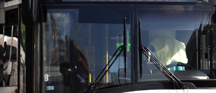 W autobusie komunikacji miejskiej wybuchła gaśnica