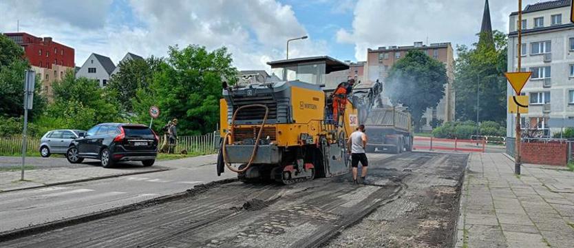Zamknęli ul. Chrobrego w Stargardzie. Remont dróg daje kierowcom w kość