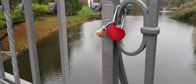 Mostek nad Rusałką. Kłódki wciąż wracają