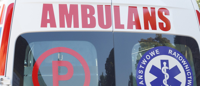 Gwałtowne hamowanie w Policach. Pasażerka w szpitalu