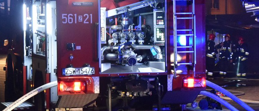 Tragiczny pożar bliźniaka na Bezrzeczu w Szczecinie. Nie żyje dziecko
