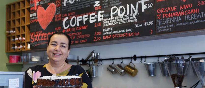Kawa za skarpety w Coffee Point