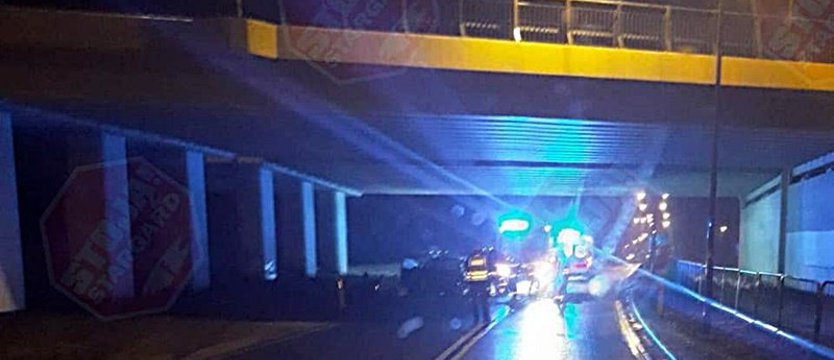 Wypadek na ul. Broniewskiego w Stargardzie
