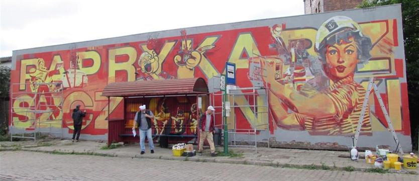 Paprykarz szczeciński ma swój mural