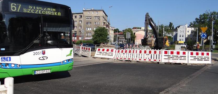 Przez rondo Giedroycia objazdem. Blokada na czas przebudowy