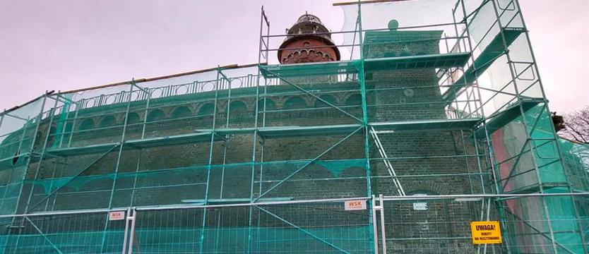 Zamknięta latarnia w Kołobrzegu