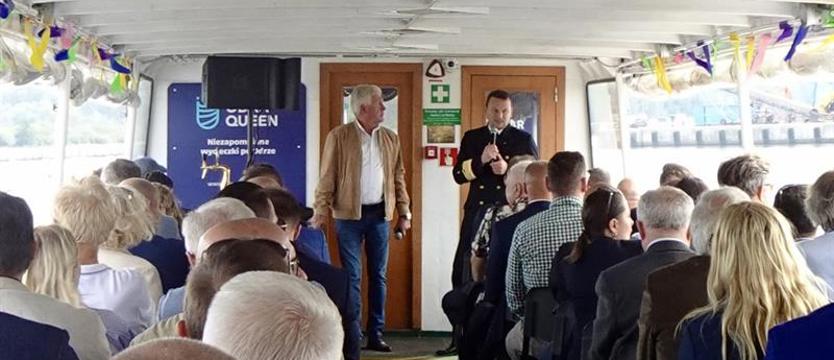 Dziś Światowy Dzień Morza. Branża morska na pokładzie „Odry Queen”