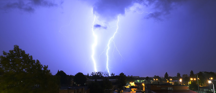 Ostrzeżenie meteorologiczne! W poniedziałek możliwe burze w Zachodniopomorskiem
