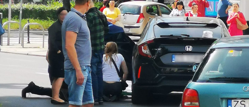 13-latka potrącona na pl. Grunwaldzkim. Jechała na hulajnodze