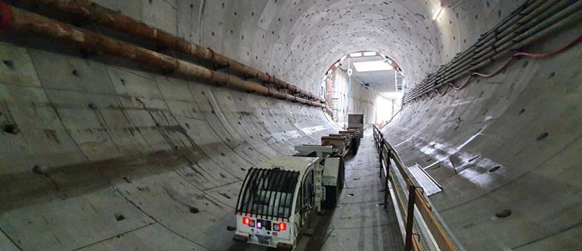 130 metrów wydrążone przez "Wyspiarkę"