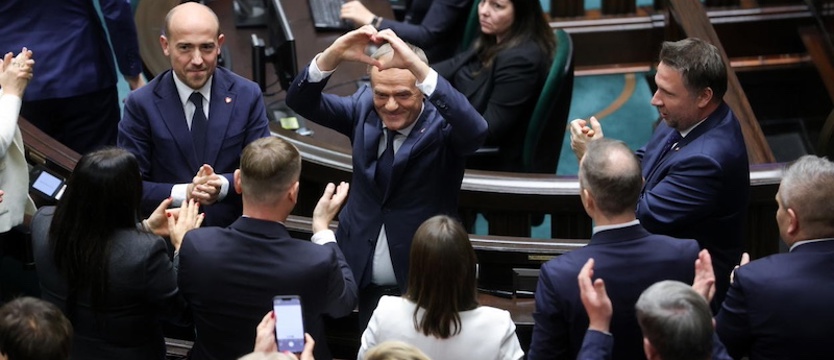 Sejm wybrał Donalda Tuska na premiera
