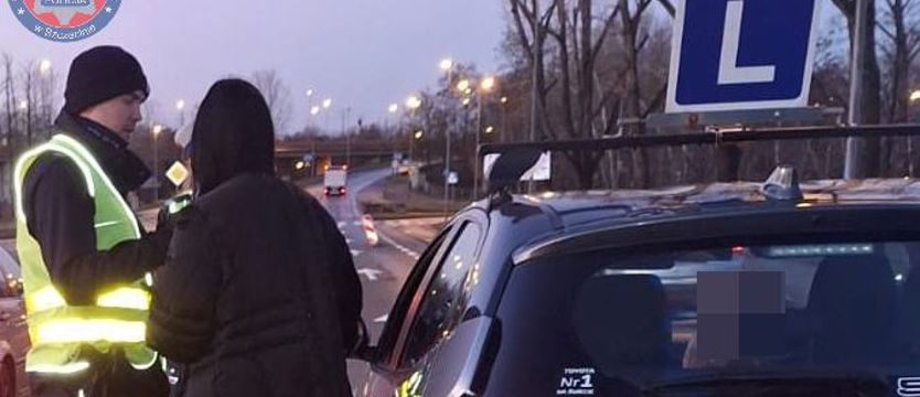 18-letnia kursantka jechała po spożyciu alkoholu