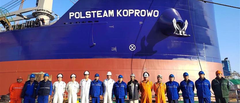 „Polsteam Koprowo” już na wodzie