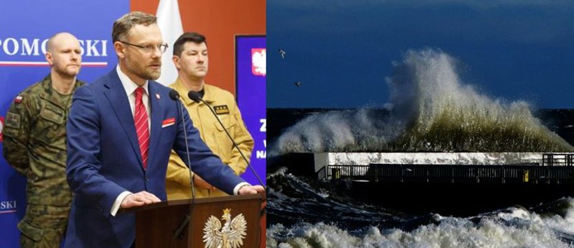 Uderzy cyklon Ulf. Wojewoda apeluje o pozostanie w domach