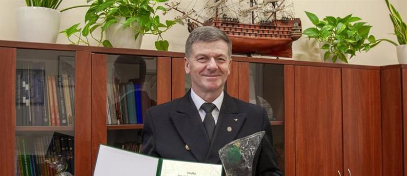 Profesor Politechniki Morskiej z ważną nagrodą