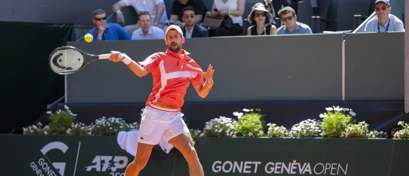 Turniej ATP w Genewie. Finałowa porażka Huberta Hurkacza, 100. tytuł Novaka Djokovica