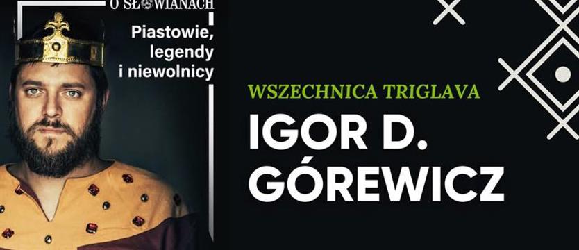 Igor Górewicz w bibliotece