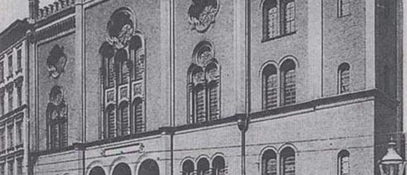 Powstaje mural upamiętniający Nową Synagogę