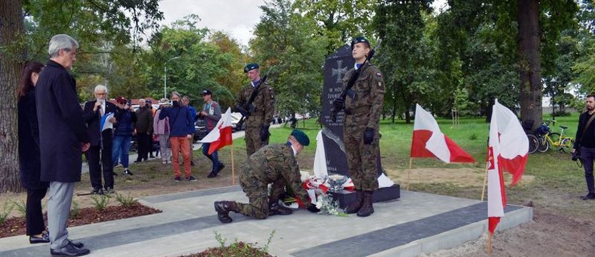 W Stargardzie odsłonięto pomnik Żołnierzy Wyklętych