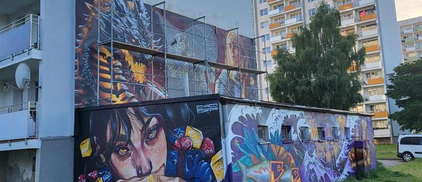 Powstał kolejny mural w Kołobrzegu