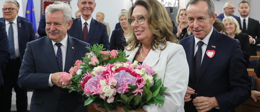 Małgorzata Kidawa-Błońska (KO) wybrana na marszałka Senatu