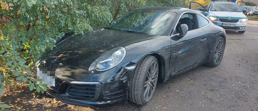 Transgraniczny pościg za skradzionym w Niemczech porsche