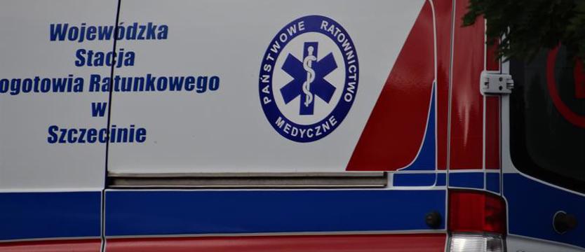 Wypadek w al. Wyzwolenia w Szczecinie. Tramwaj potrącił pieszego
