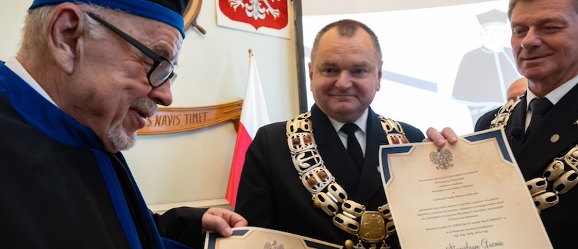 Prof. Stanisław Gucma doktorem honoris causa Politechniki Morskiej