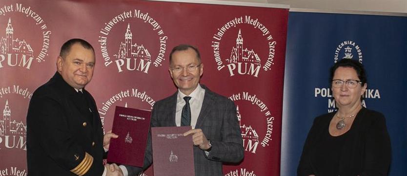 Pomorski Uniwersytet Medyczny i Politechnika Morska będą się wspierać